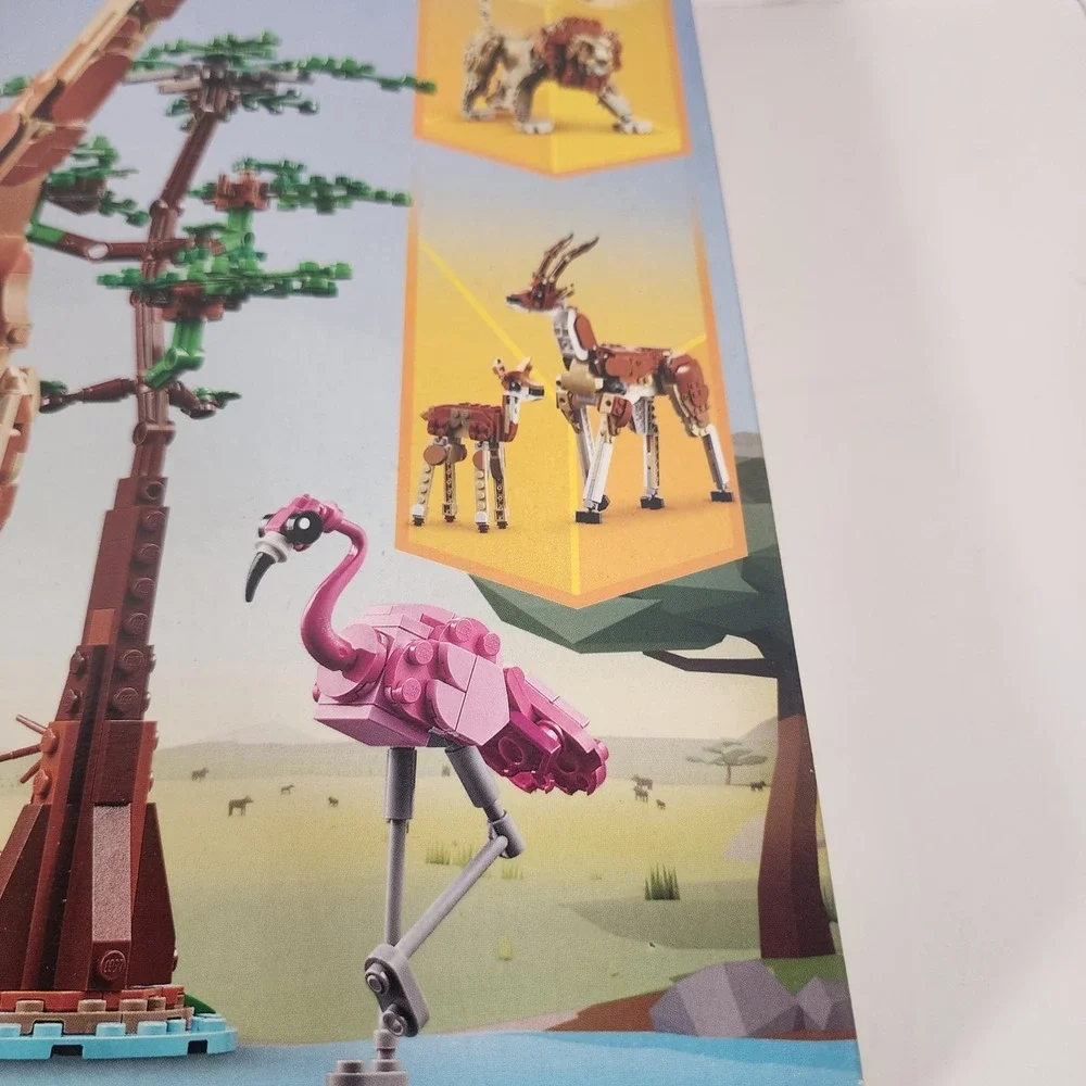 LEGO Creator 3 in‎ 1 31150 Wild Safari Animals 780 Pcs New Sealed